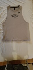 Ryderwear Men’s Heavy Tank Top Gray size Medium