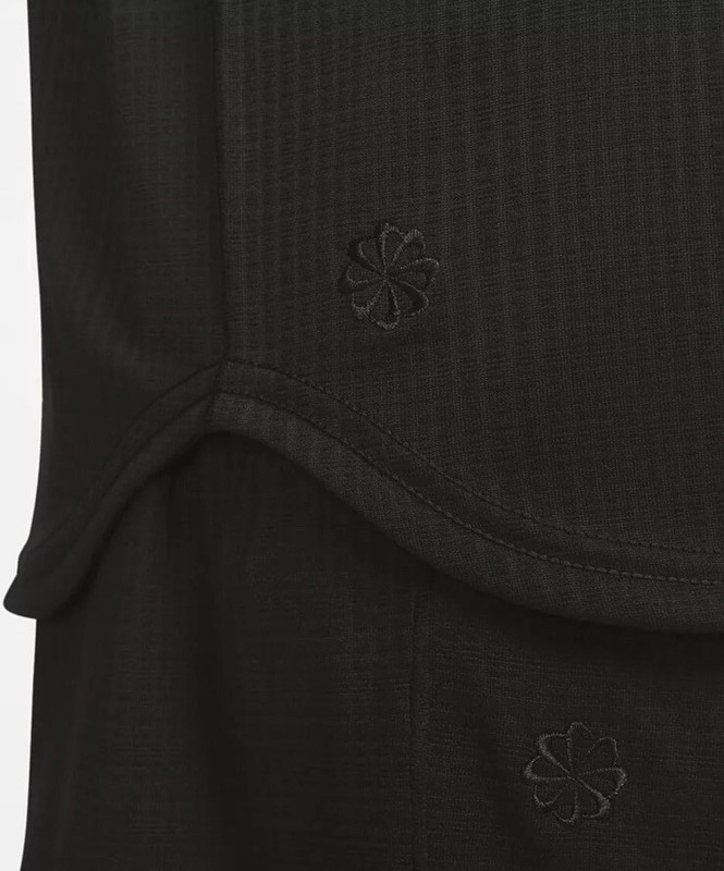 $85 Nike Dri Fit Yoga Black Long Sleeve Shirt FB7775 010 Men’s Size Medium gallery