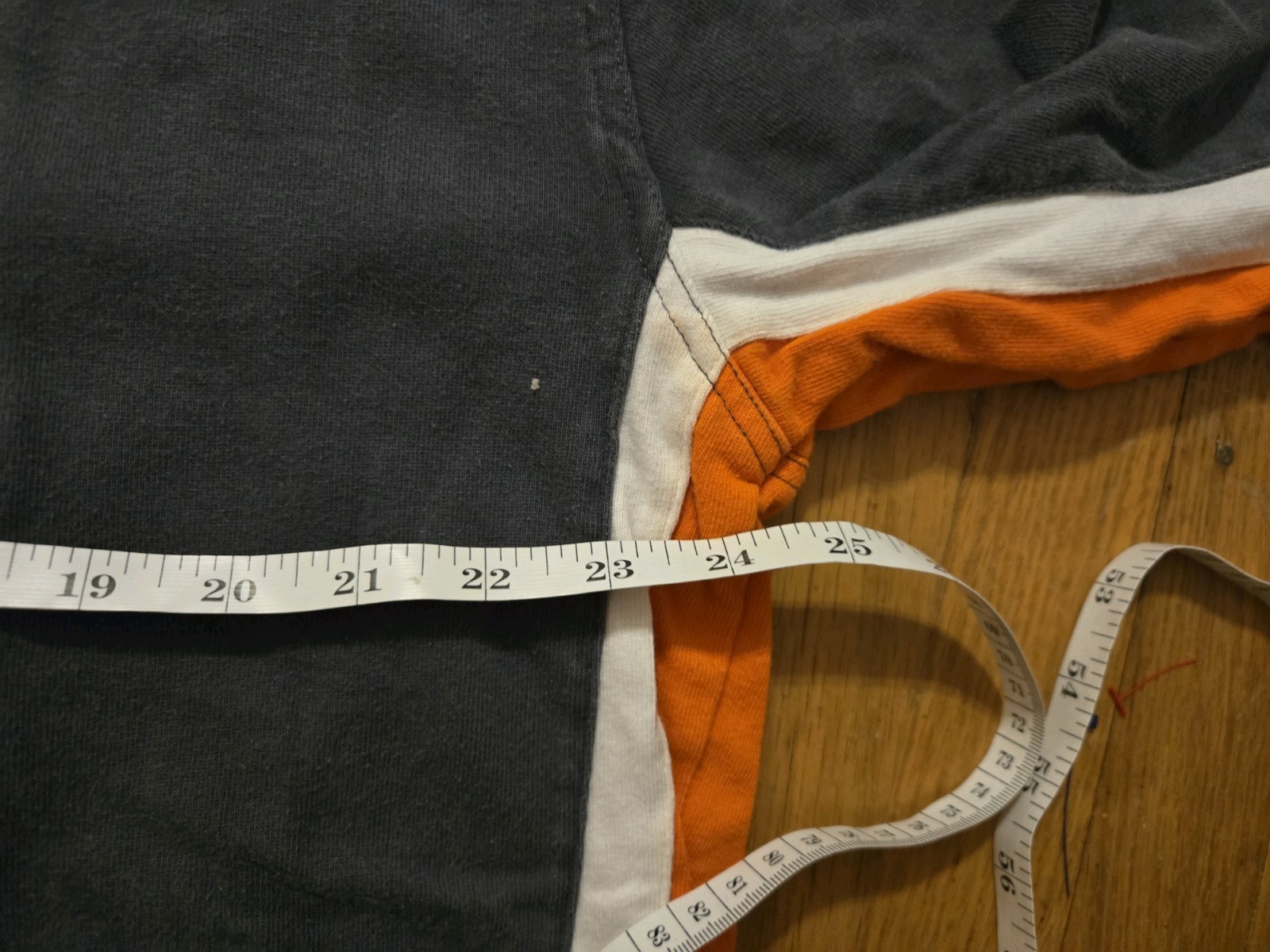 Vintage 1990s Adidas Rugby Collared Long Sleeve Shirt - Orange And Grey - XL gallery
