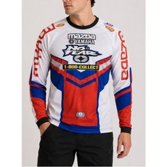 No Fear Pure MX Mazda Yamaha Motocross Jersey Jeremy McGrath #1 Size M