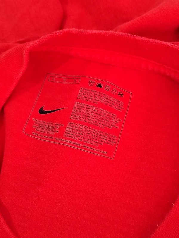 Nike Spain Tshirt National Team Red Espana futbol Soccer Tee xlarge: B117 gallery