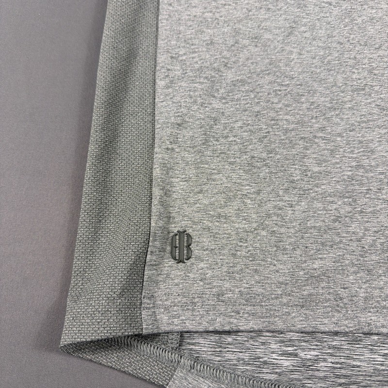 Holderness & Bourne Golf Hoodie Chest Logo Dunbar Medium Heathered Ivy NWT $150 gallery