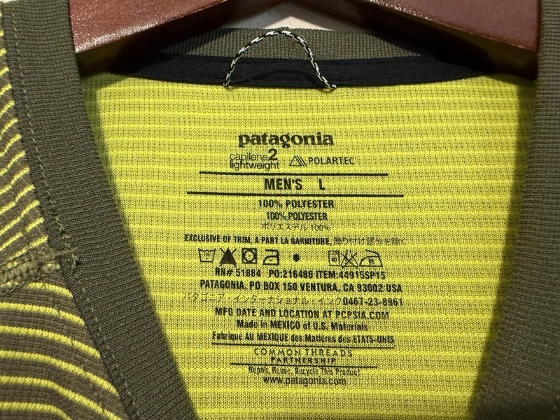 💥 Patagonia Capilene 2 Mens Medium Polartec Lightweight Shirt 💥 gallery