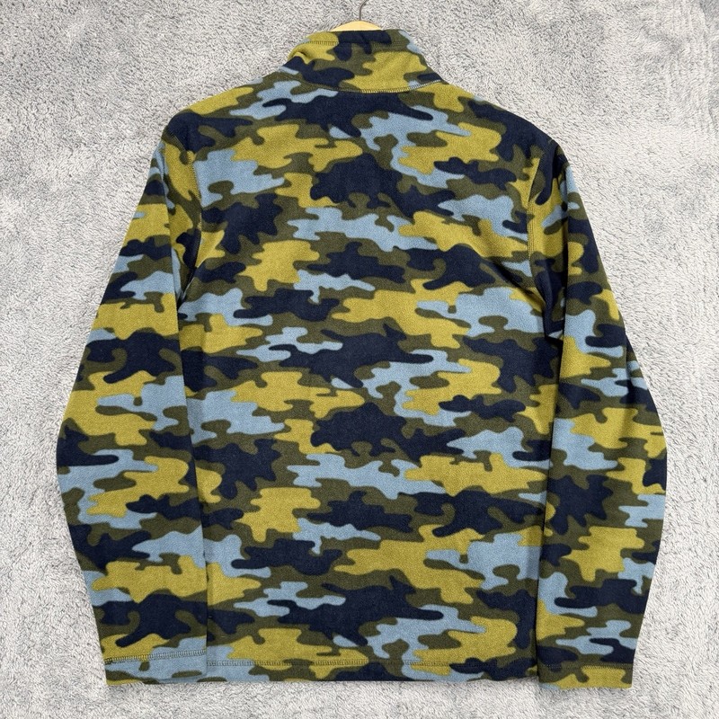 Eddie Bauer First Ascent Cloud Layer Pro Fleece 1/4 Zip Pullover Mens L Camo gallery