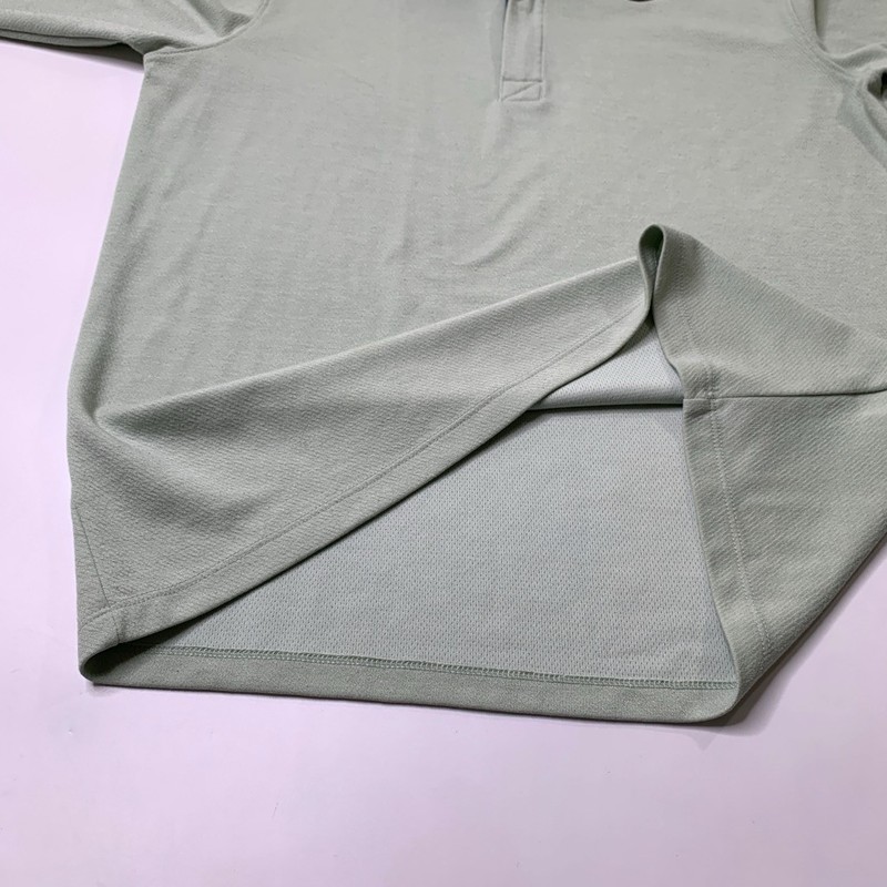 Nike Shirt Mens M Medium Honeydew Spruce Dri Fit Victory Half Zip Golf Pullover gallery