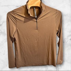 Vuori Ease Performance 1/2 Zip 2.0 Men’s Size XL New With Tags Pecan Heather