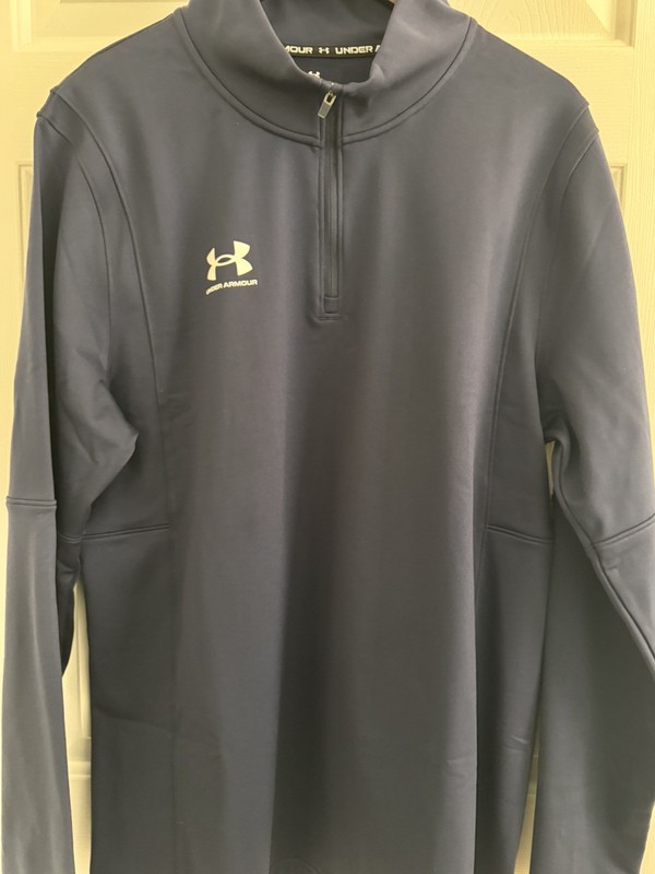 Under Armour Men's Tech Team Quarter Zip Midnight Navy | Pacific44 | NWOT gallery