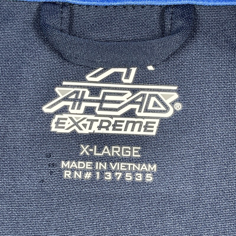 AHead Pullover Mens XL Blue Extreme 1/2 Zip Radley Run Country Club Golfer gallery