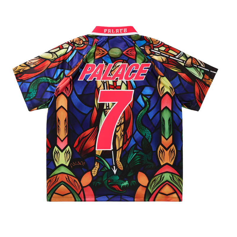 Palace Nike England Dri Fit Football Jersey Bright Crimson Sz. Medium gallery