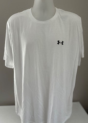 Under Armour White Loose Fit S/S Tee 6001180 Size 2XL,XXL