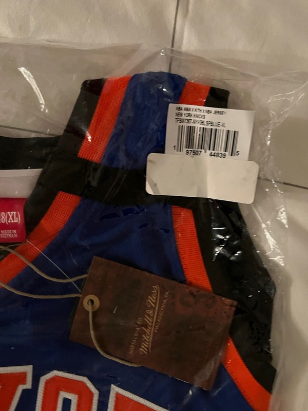 Kith and Mitchell & Ness for the New York Knicks Latrell Sprewell Jersey Size XL gallery