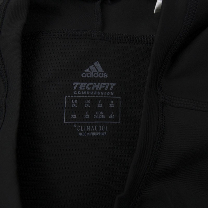 adidas Techfit Compression Top Men's Black New with Tags XXL gallery