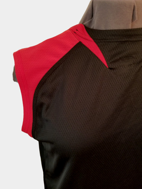 Nike Performance Black Red Men's Shirt Sleeveless Athletic Size Large Length 29 gallery