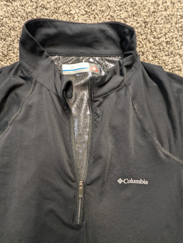 Columbia Omni Heat Thermal Reflective Baselayer - Black Mens Large gallery