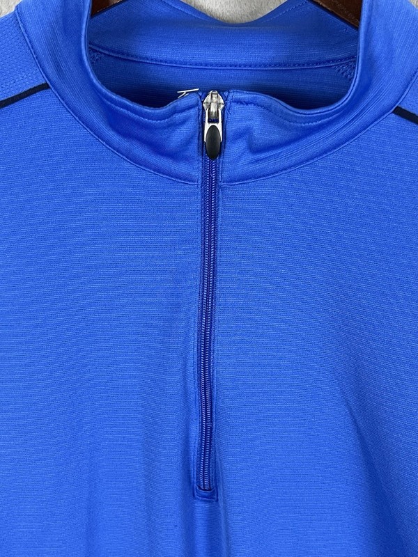 Tommy Armour Dri Logic Layer Pullover 1/2 Zip Men's L Blue Lightweight Stretch gallery