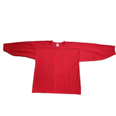 Vintage Athletic Knit Hockey Jersey Red Blank Men’s XL #13 90s VTG