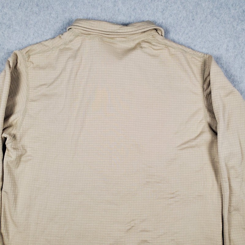 Peckham US Army Gen III L2 Polartec Grid Fleece 1/4 Zip Shirt Mens Medium Sand gallery