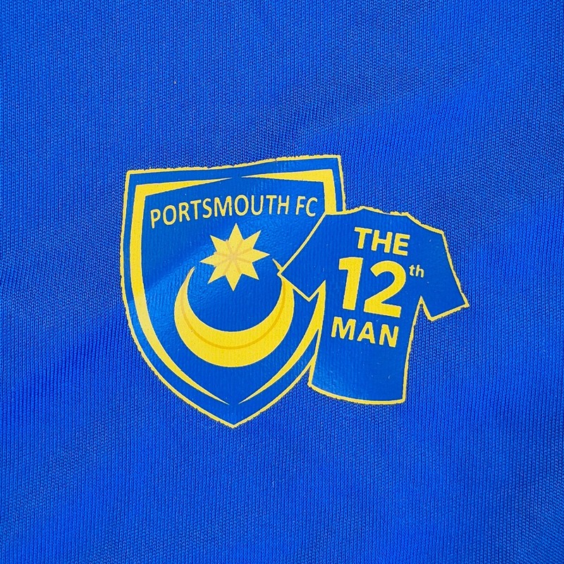 PORTSMOUTH FC Shirt Small Blue Mens Football SONDICO Home 2013-14 gallery