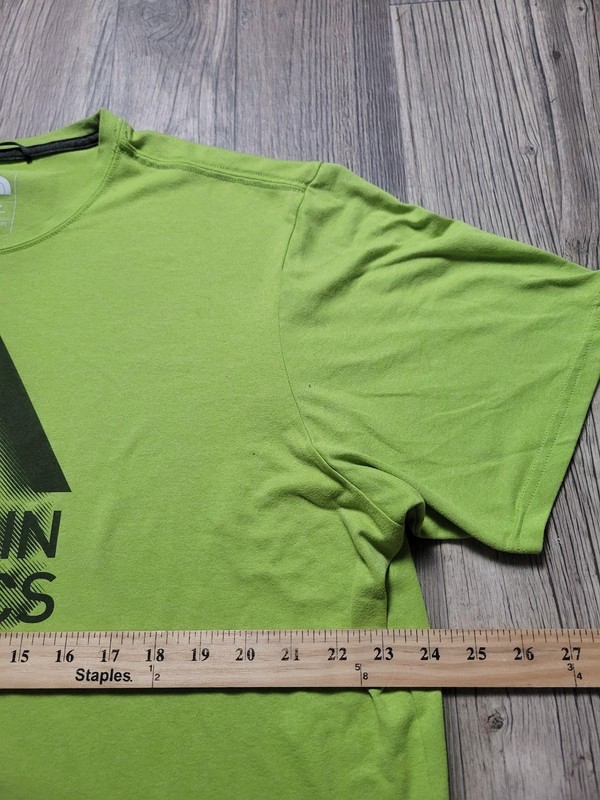 The North Face Shirt Mens XL Green Mountain Athletics Short Sleeve Graphic gallery