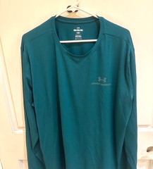Under Armour Men’s UA Rush Loose Green Long Sleeve Loose Size 2XL, XXL, NWOT