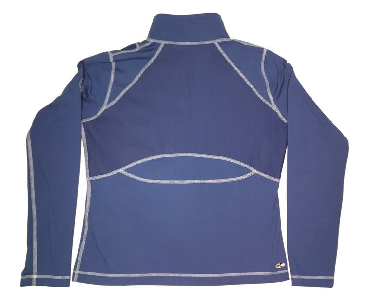 Adidas Climalite 365 Jacket Mens Large Blue Full Zip Waffle Design Athletic gallery