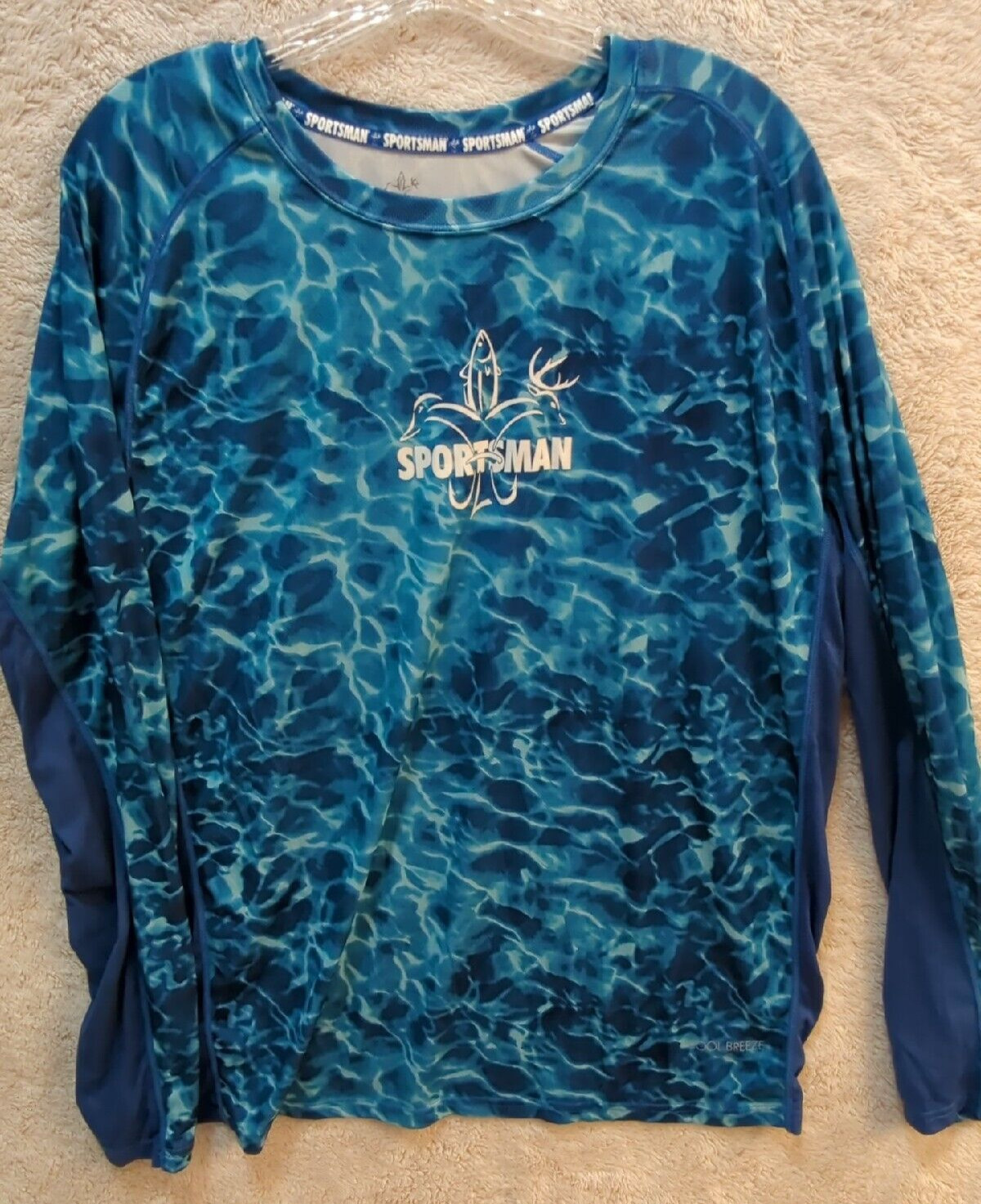 Sportsman Cool Breeze XL Long Sleeve UV Protection Fishing Shirt Mesh back gallery