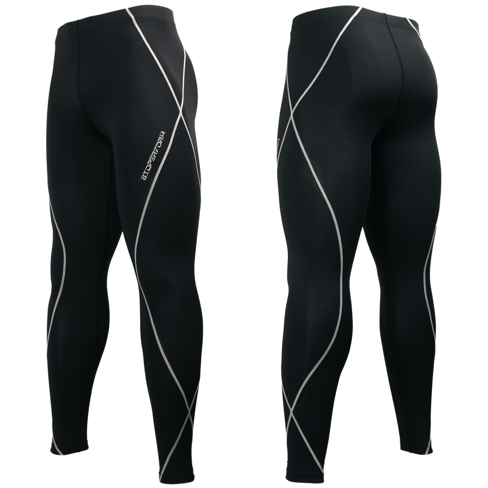 [PY-KSL] BTOPERFORM Compression Skin Tight Base layer Bottoms Rash guard MMA Gym gallery