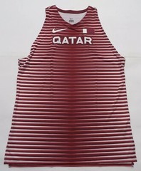 Nike Sz 3XL Pro Elite Qatar Team Issued Track & Field Running Singlet CI8814-611