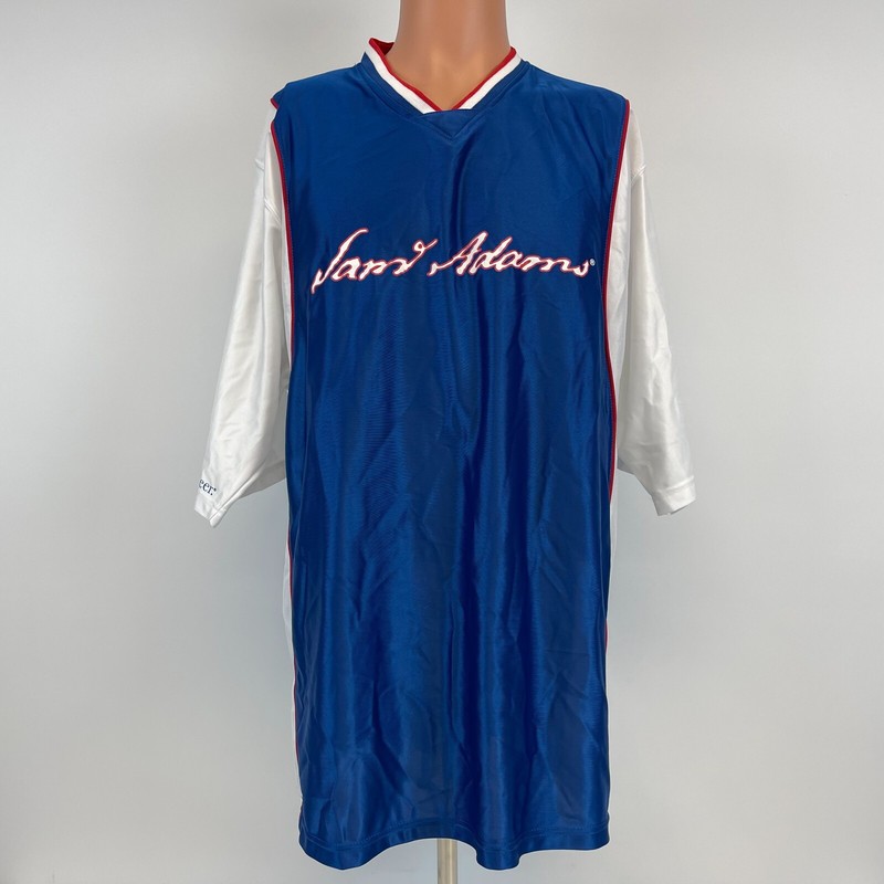 Samuel Adams Promo Football Jersey Vtg 2000s Take Pride In Your Beer Blue XL gallery