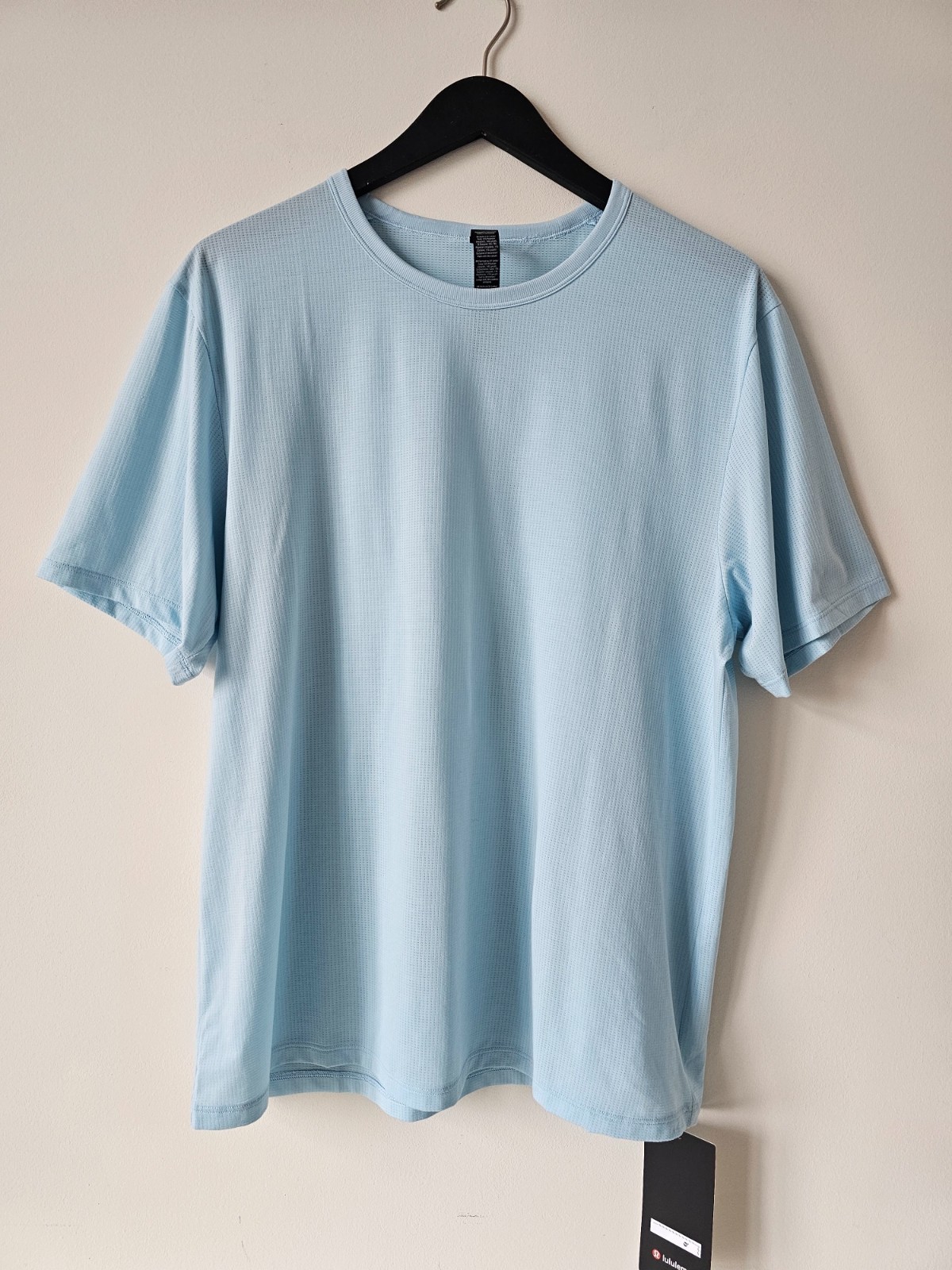 NWT LULULEMON Mile Maker Mesh SS Top Shirt Men's XXL DFGV Blue gallery