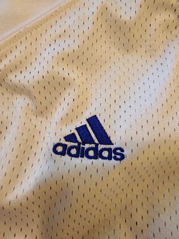 Adidas Mens V Neck Jersey Climacool Football Baseball Blue Pipe Stretch Size 3XL gallery