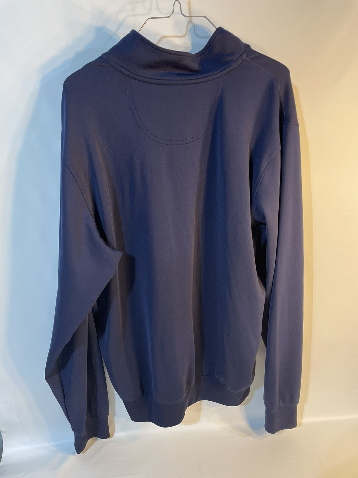 F&G Tech Pullover 1/4 Zip Long Sleeve Mens Large L Blue Golf Glenmaura National gallery