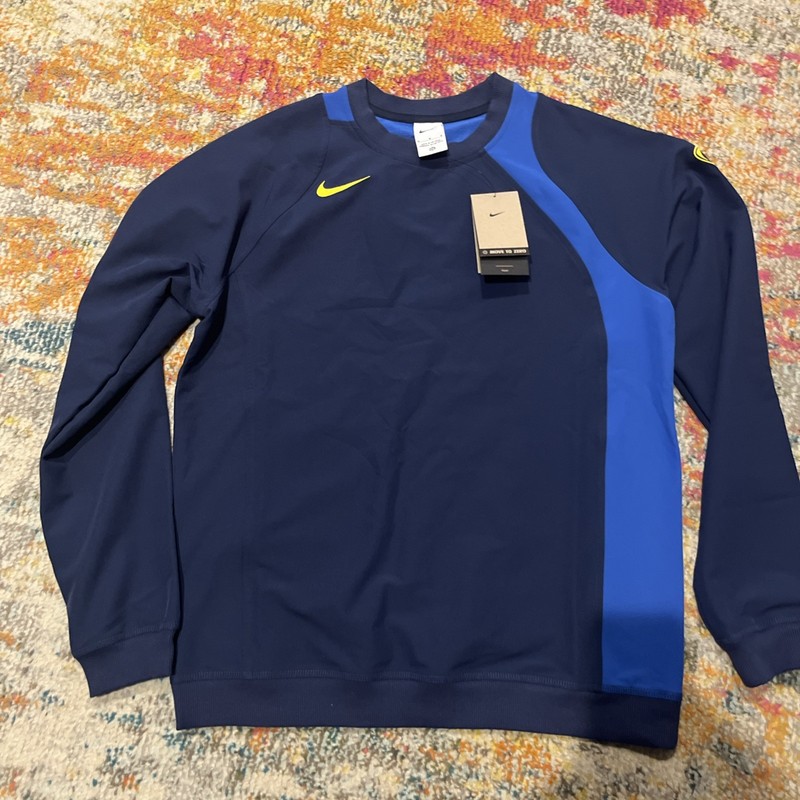 Nike Total 90 Repel Crewneck Top Men's Soccer Sweatshirt Size Medium HQ3397-410 gallery