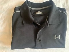 Under Armour Men’s All-Season Gear Polo Black Large