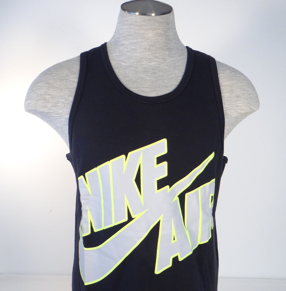 Nike Air Black Long Pivot Heavy Weight Basketball Tank Mens NWT gallery