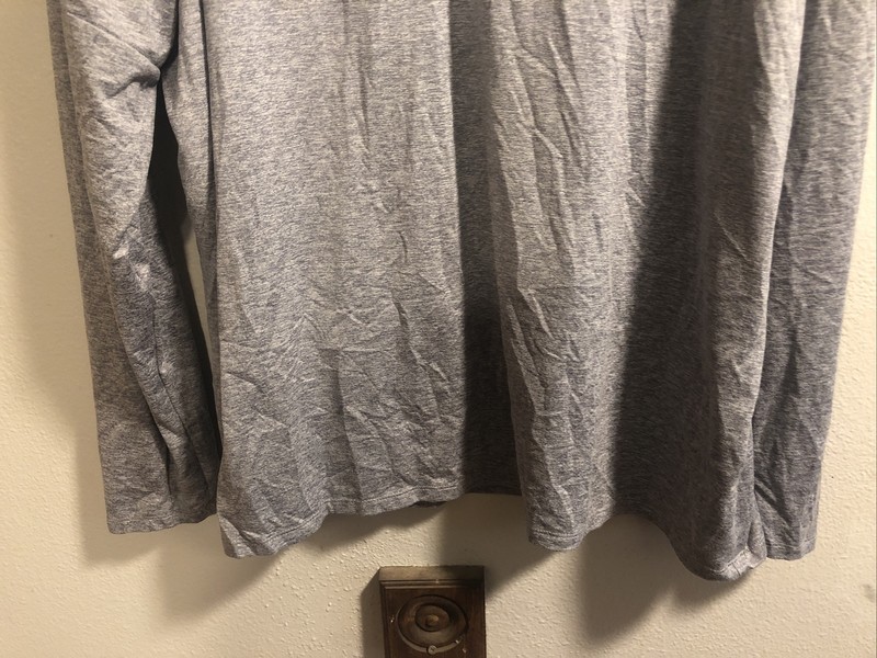 Nike Elements Men's Grey Half Zip Running Pullover Top Size XXL DD4756-084 gallery