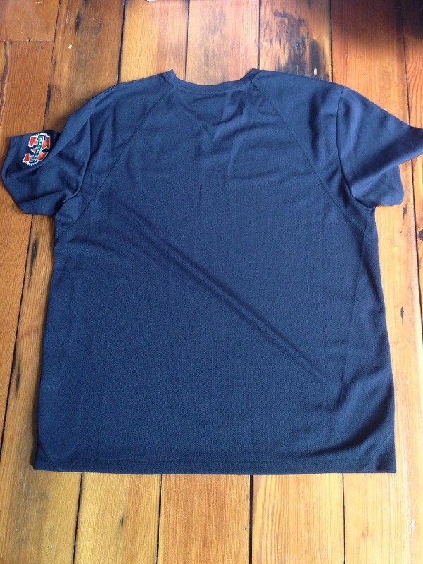 Speedo Machine Athletic Polyester Quick Dry Travel Workout Mens Shirt Black L gallery