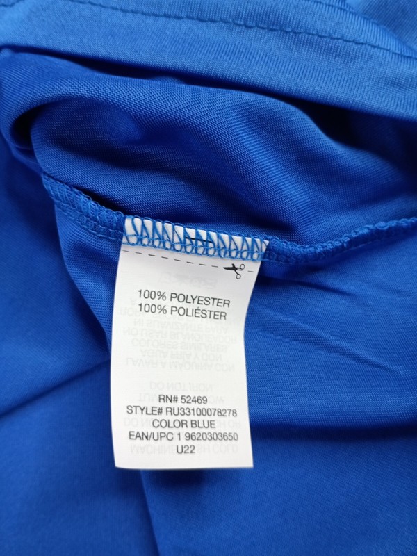 Russell Athletic Shirt Men's XL (46-48) Core Long Sleeve Performance Tee Blue gallery