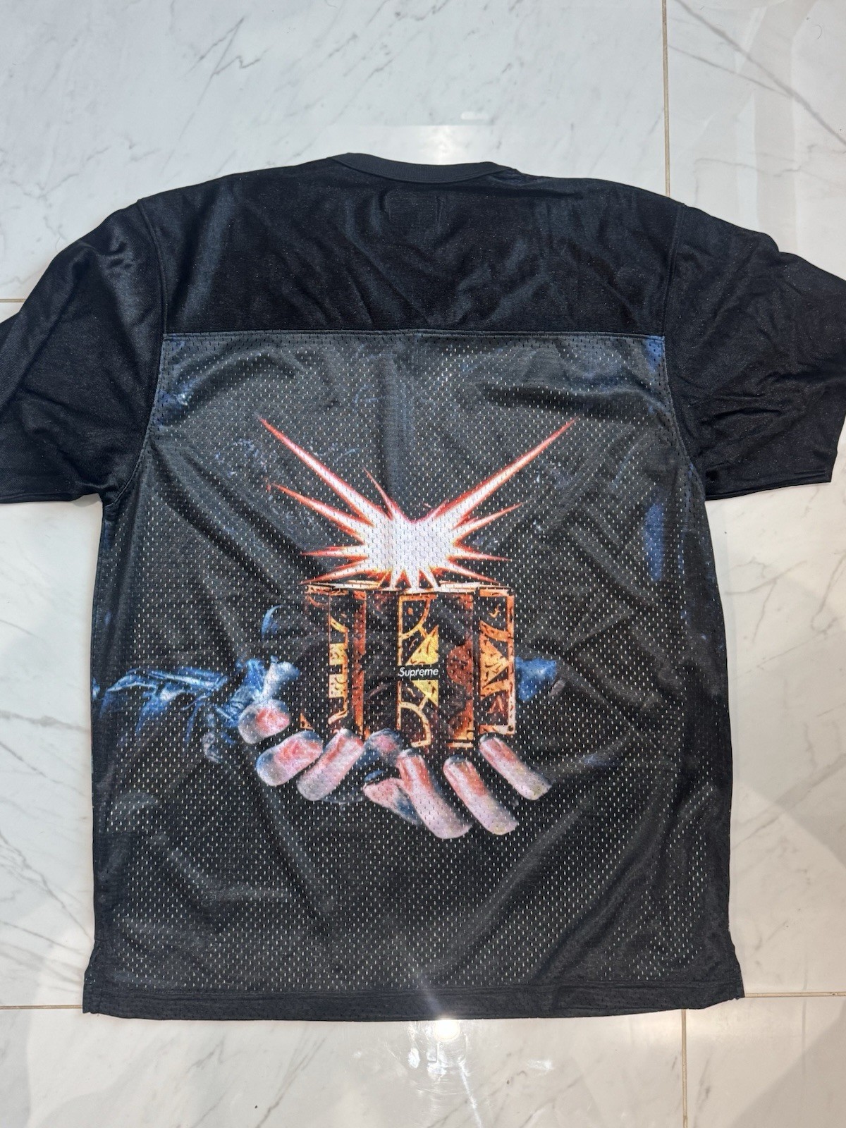 SS18 Supreme Hellraiser Football Jersey Brand New Size M gallery