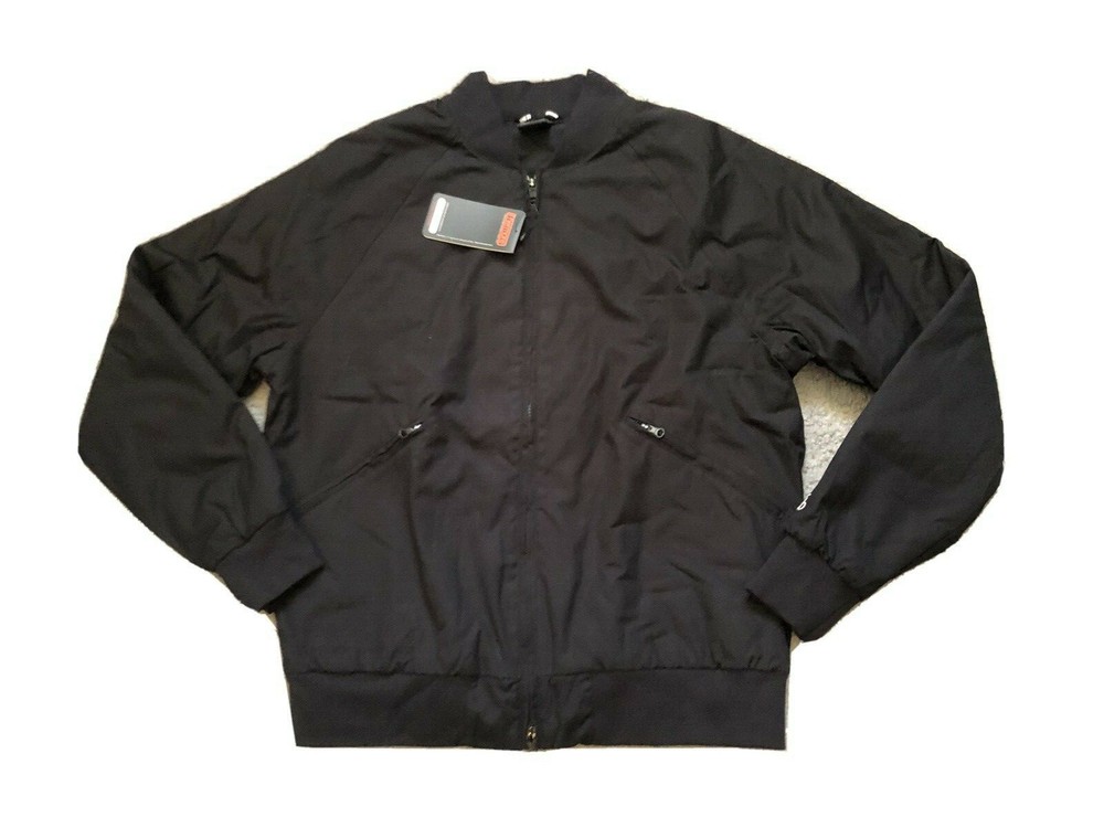 Nike SB Statement II Bomber Jacket CK1132001 Mens Size Small Skateboarding Black