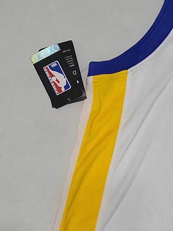 Nike Engineered Swingman Golden State Warrior Steph Curry Jersey SZ 48 Large gallery
