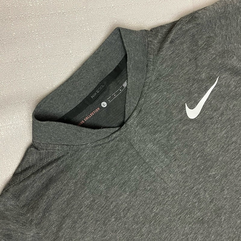 Nike Tiger Woods Velocity Max Blade Zip Polo 833173 060 Smoke Grey Sz L gallery