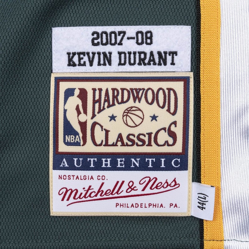 MITCHELL & NESS NBA AUTHENTIC ROAD JERSEY SEATTLE SUPERSONICS 07 KEVIN DURANT gallery