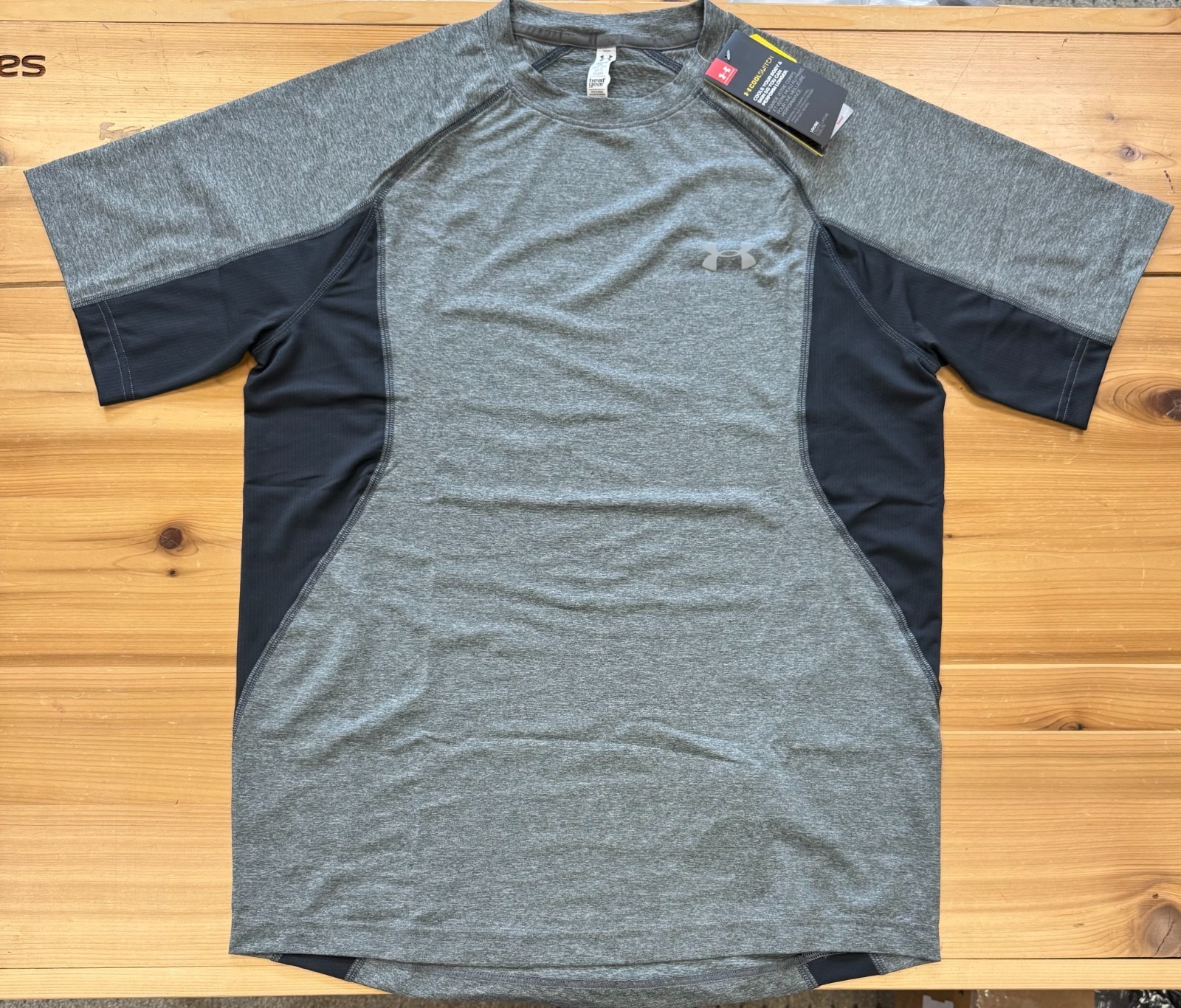 Under Armour Coolswitch T-Shirt Gray Mens L gallery