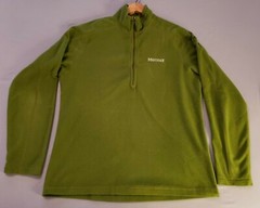 Marmot Polartec Classic 1/4 Zip Pullover – Green – Size M*
