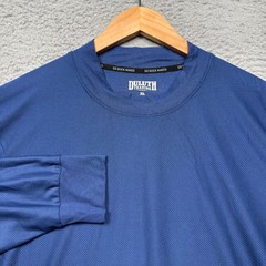 Duluth Go Buck Naked Shirt Mens XL Blue Long Sleeve Nylon Blend Outdoor Hiking