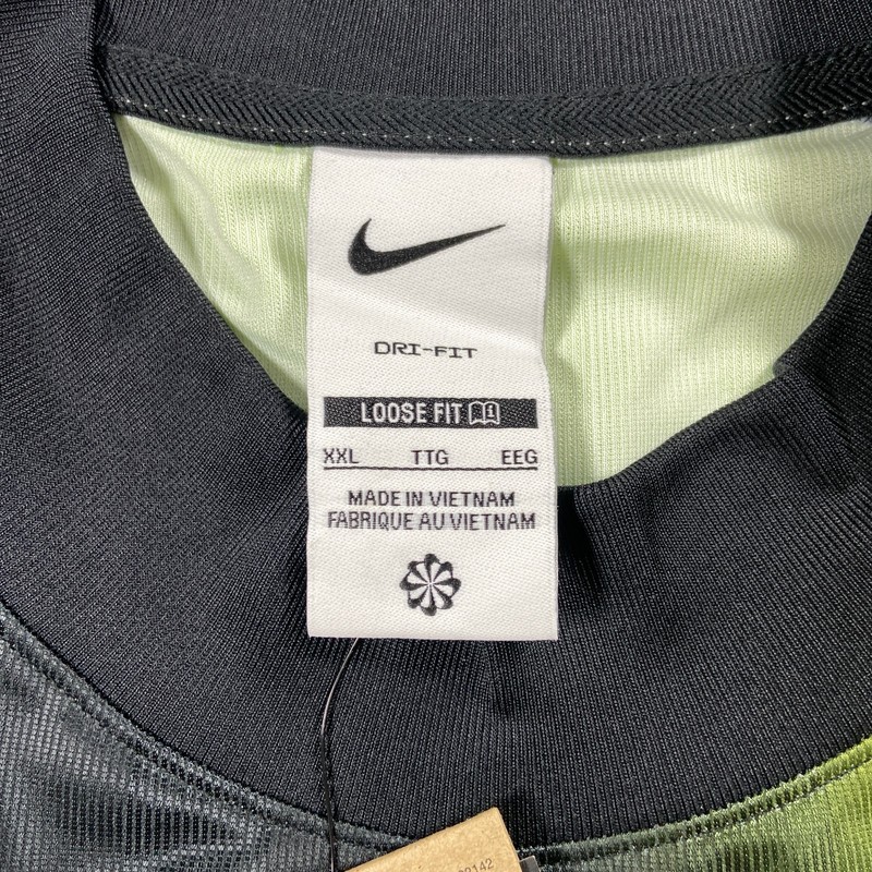Nike Air Max Culture Of Football Dri-FIT LS Soccer Jersey Sz 2XL Men Volt Black gallery