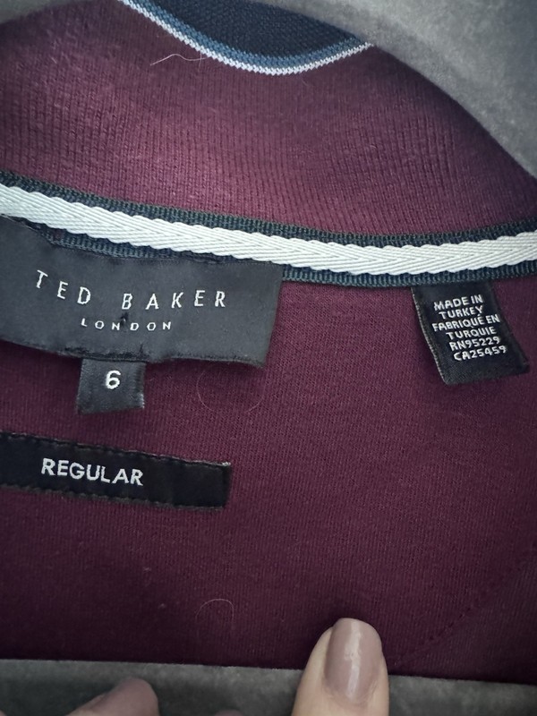 High-end brand Ted Baker 1/4 Zip Pullover Mock Neck Long Sleeve gallery