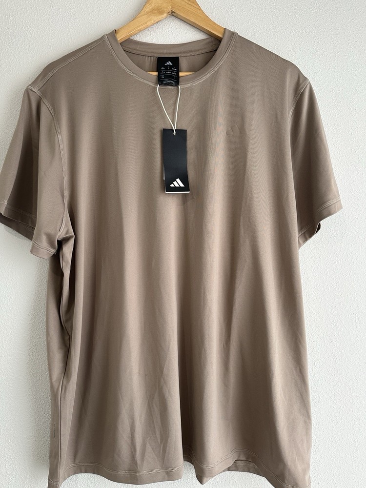 Adidas Training Workout Tee Climacool “chalky Brown” Color Unisex Adult Small