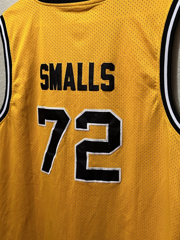 Bad Boy Biggie Smalls Jersey Mens XXL Yellow Notorious BIG Sewn Basketball NYC gallery